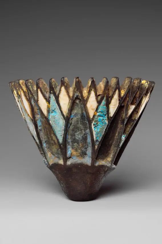 Lotus (lily) attachment from Ancient Egypt ca. 1070–664 B.C.