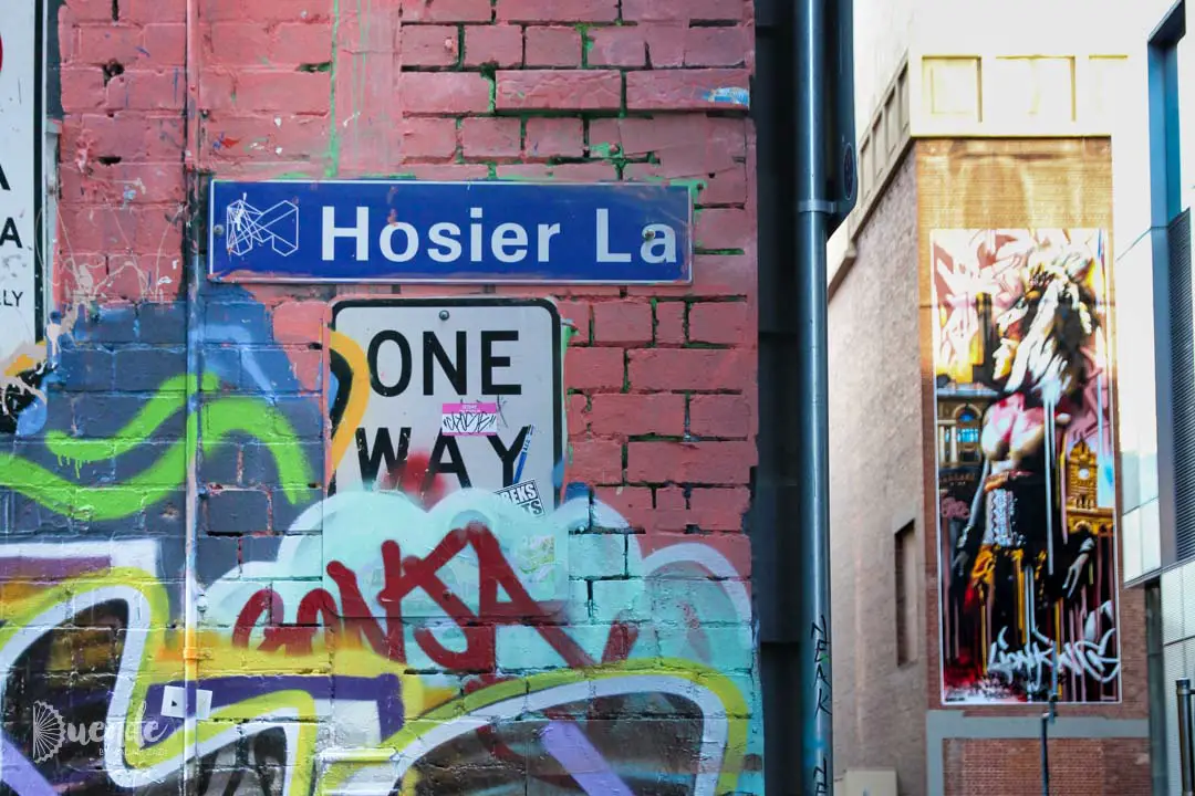 Hosier Lane street art, Melbourne