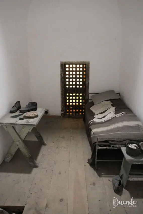 A cell more typical of the average prisoner