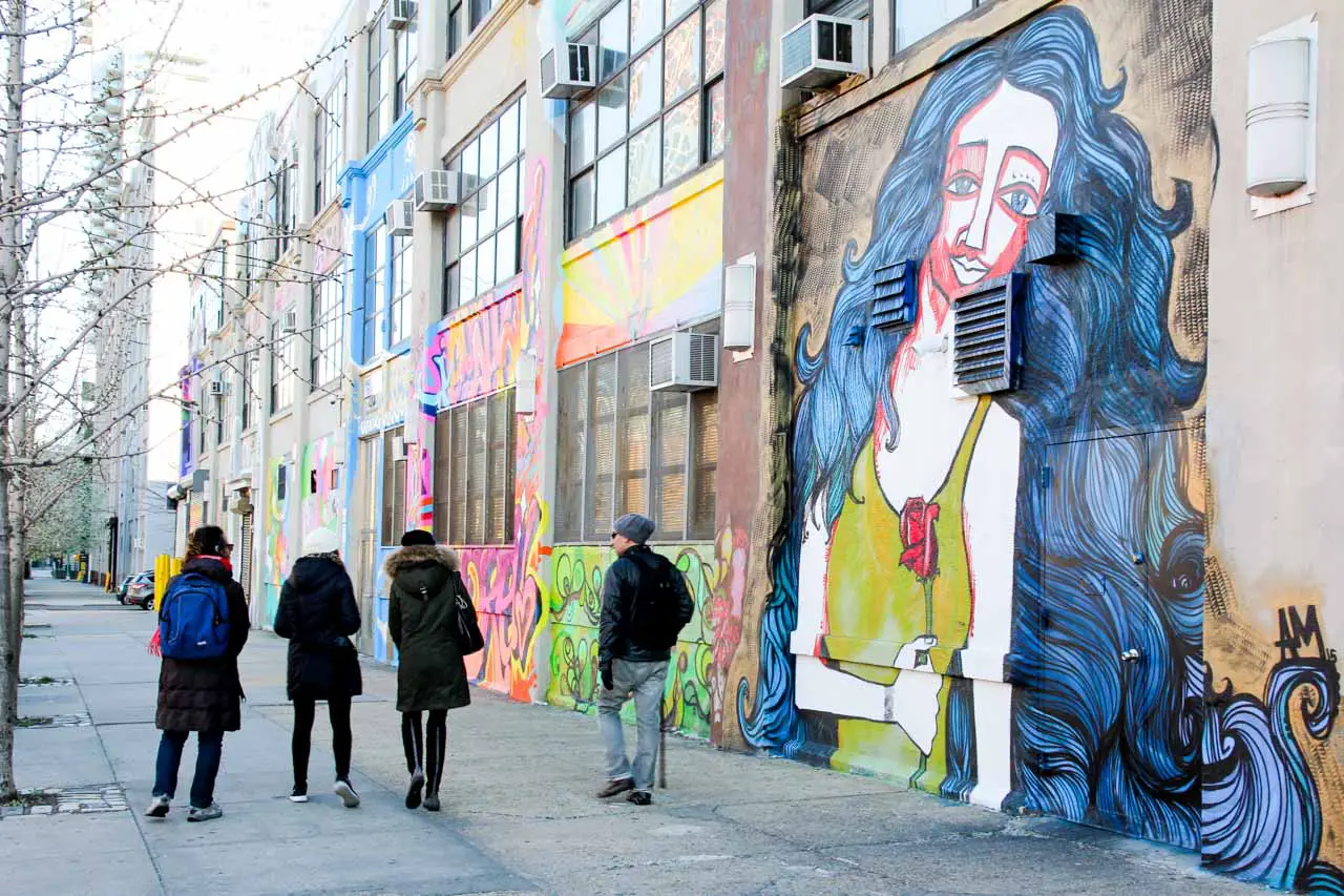 Discovering Queens street art on a guided walking tour