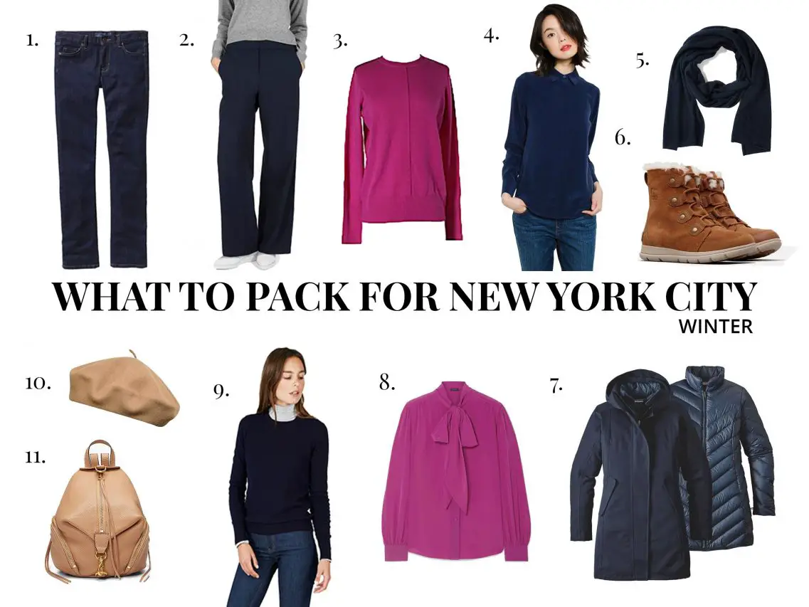 What to Pack for New York City in Winter - December, January, February