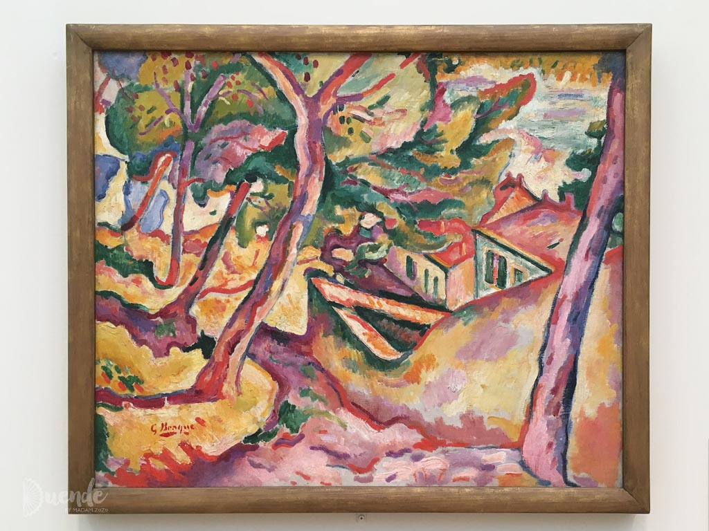 Landscape at L'Estaque - Braque | Highlights from the Art Institute of Chicago | Duende by Madam ZoZo