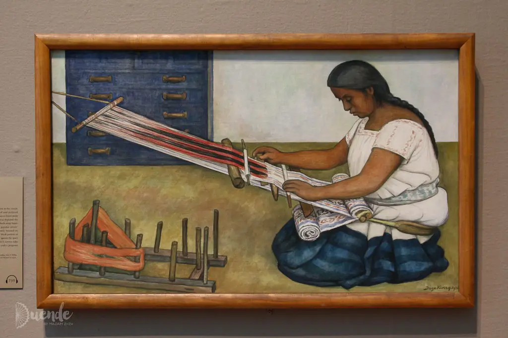 The Weaver - Rivera | Highlights from the Art Institute of Chicago | Duende by Madam ZoZo