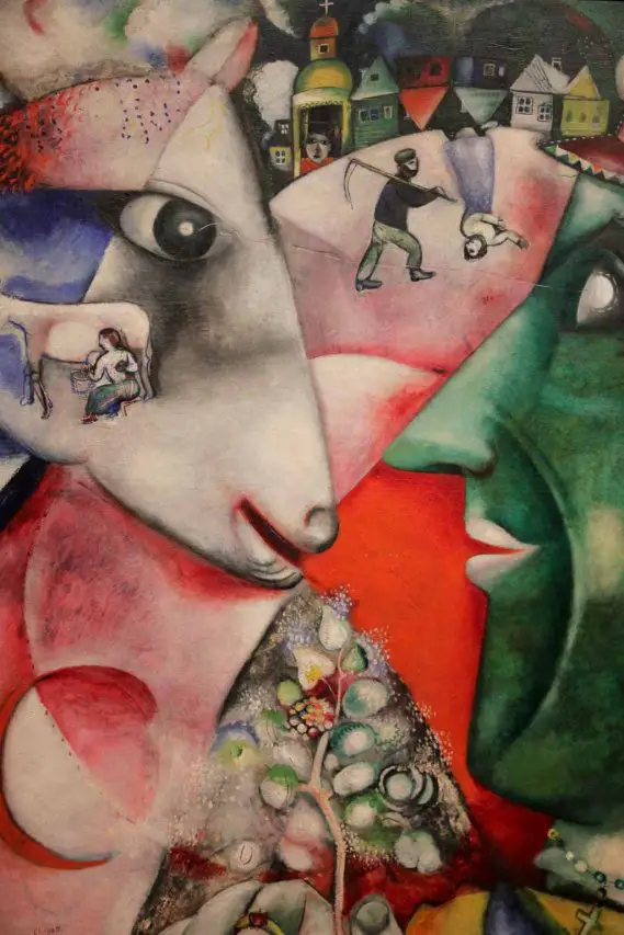 Marc Chagall - I and the Village (1911)