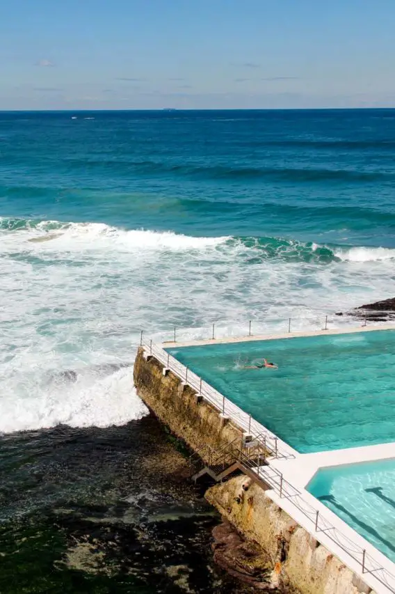 Ocean pools at Bondi Beach in Sydney, Australia