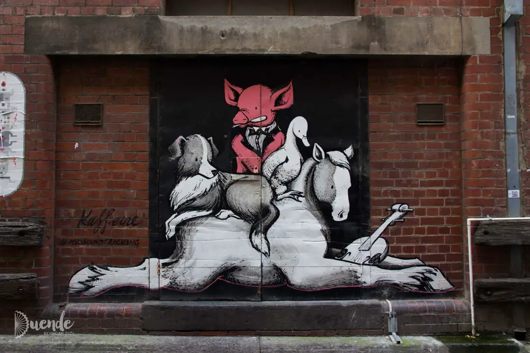 Kaff-eine street art, Melbourne