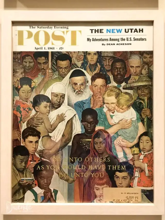 Norman Rockwell cover of the Saturday Evening Post