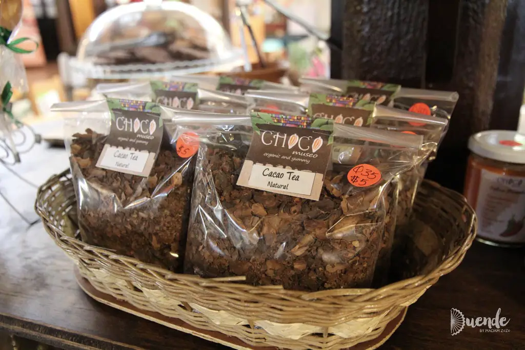 Zero waste: Cacao shells are used to make a delicious tea