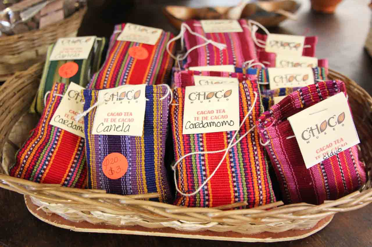 Flavoured chocolate in colourful pouches for sale
