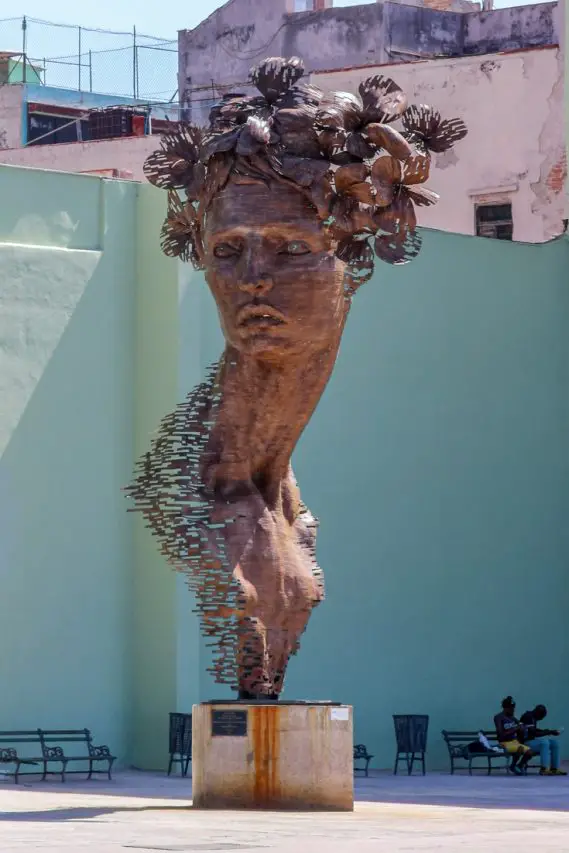 Rafael San Juan sculpture Primavera | Art on the Street - Cuba | Duende by Madam ZoZo