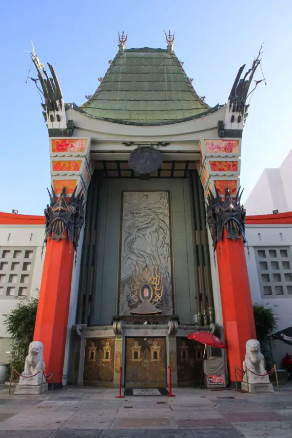 Front entrance of Chinese Theatre