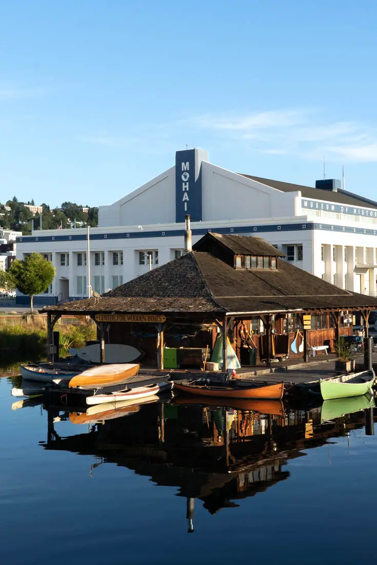 Center for Wooden Boats and MOHAI on Lake Union