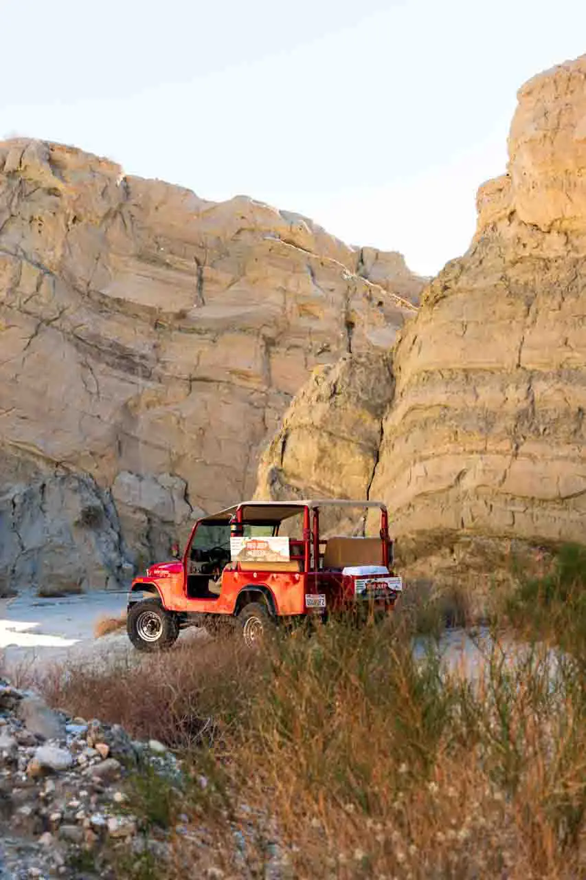 Red Jeep tour of the San Andreas Fault