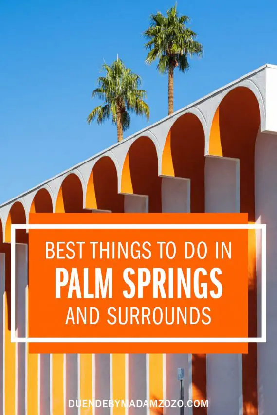 Fun Things to do in Palm Springs