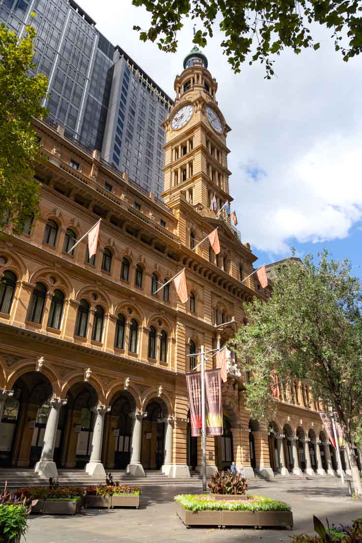 Former Sydney General Post Office building, now the Fullerton Hotel