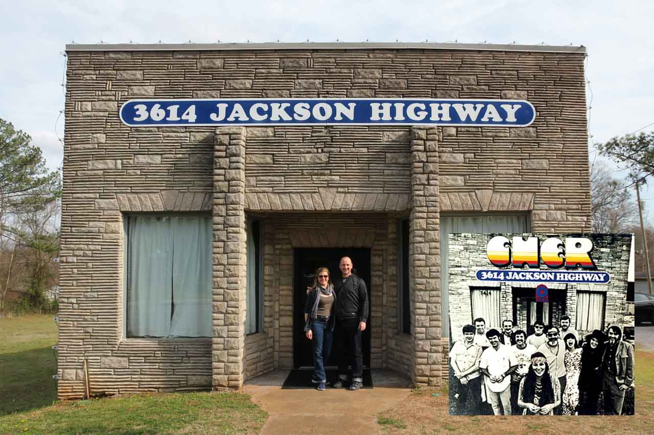 Memphis to Nashville road trip stop at 3614 Jackson Highway, otherwise known as Muscle Shoals Sound Studios