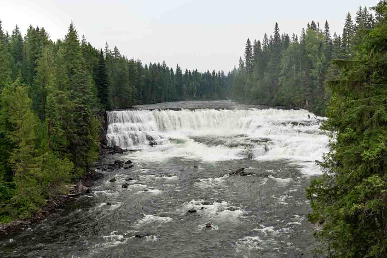 Photo of Dawson Falls in Wells Gray Provincial Park