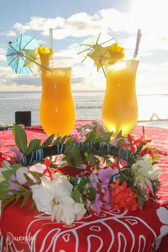 Cocktails in the Cook Islands