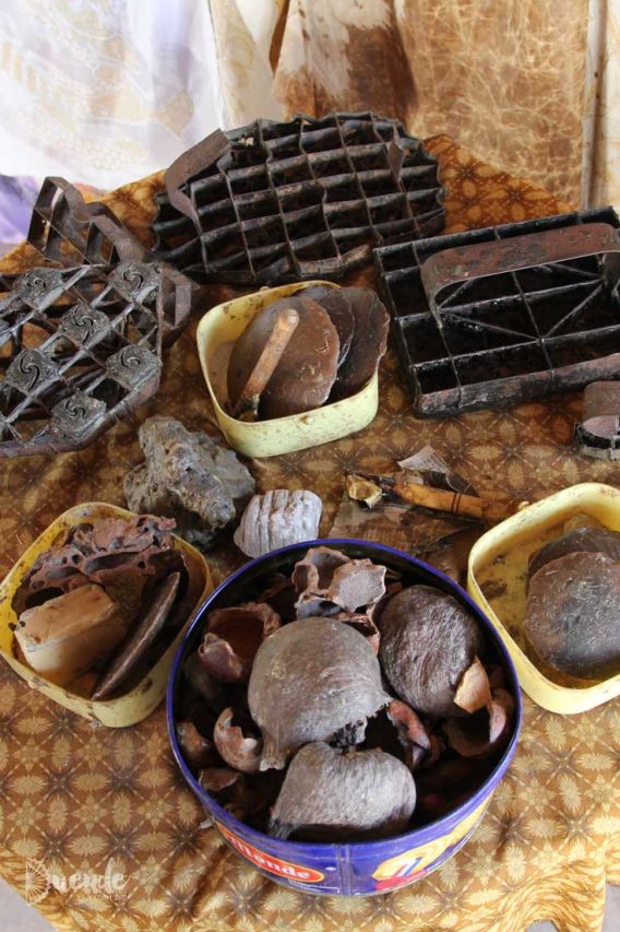 Old Batik stamps and tools