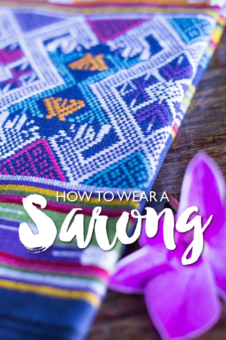 How to Wear a Sarong | Duende by Madam ZoZo