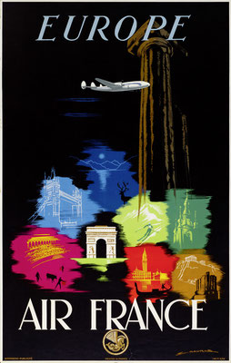 1960s tourist poster