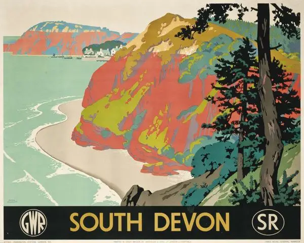 travel posters art deco