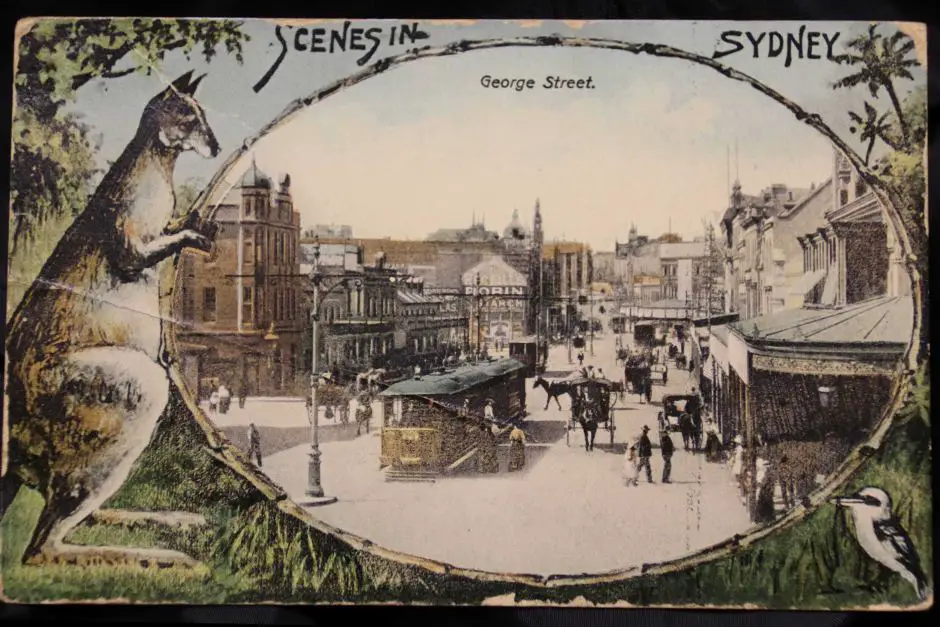 Vintage Australian Postcard of Sydney