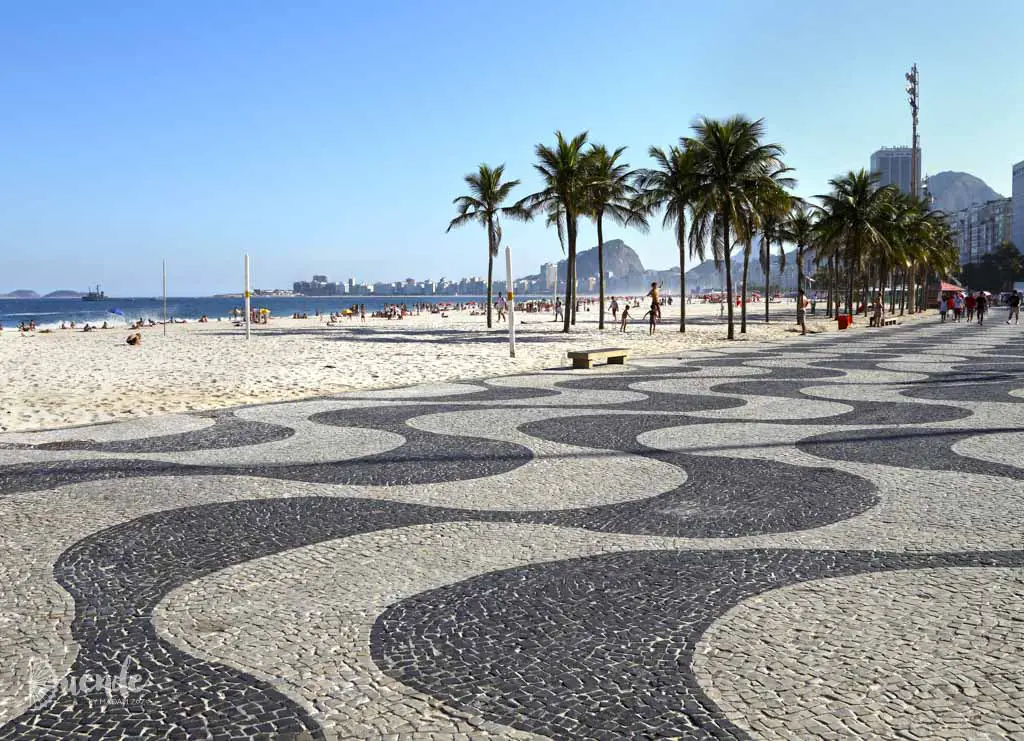 Calcada Portuguesa Copacabana Beach