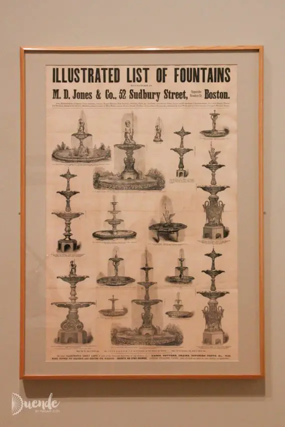 Illustrated List of Fountains