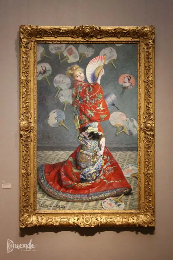 La Japonaise by Monet 1876