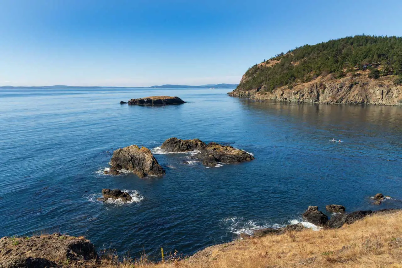 View of San Juan Islands from Rosario Headland, Deception Pass State Park