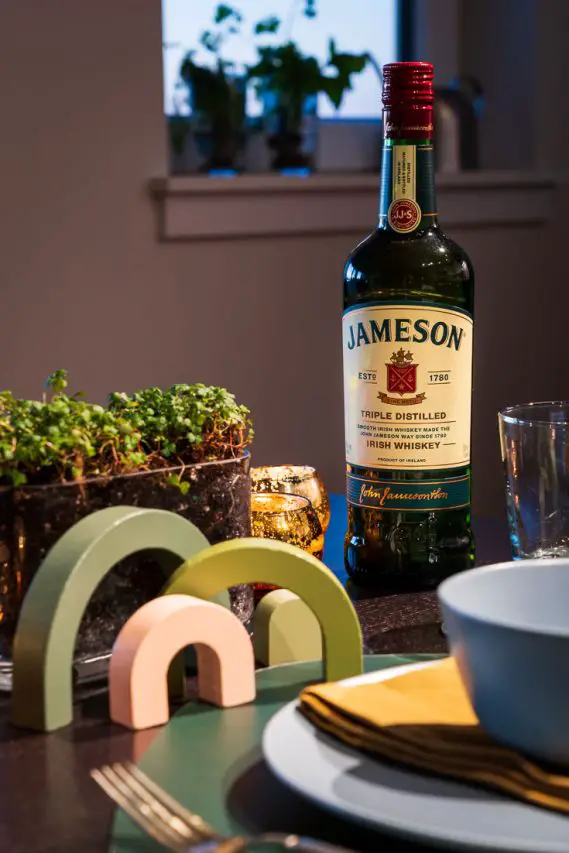 St Patrick's Day table
