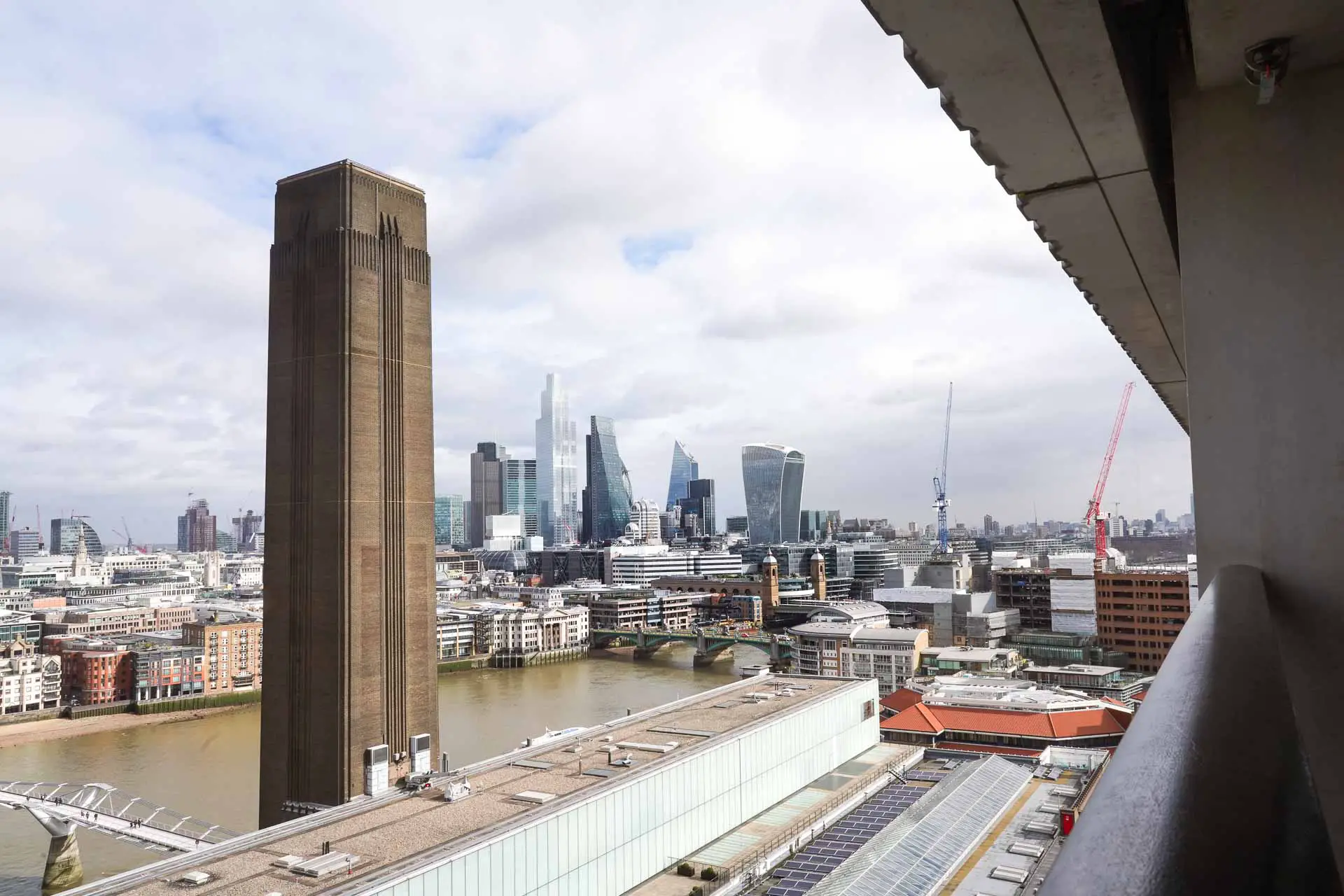 London skyline from Tate Modern