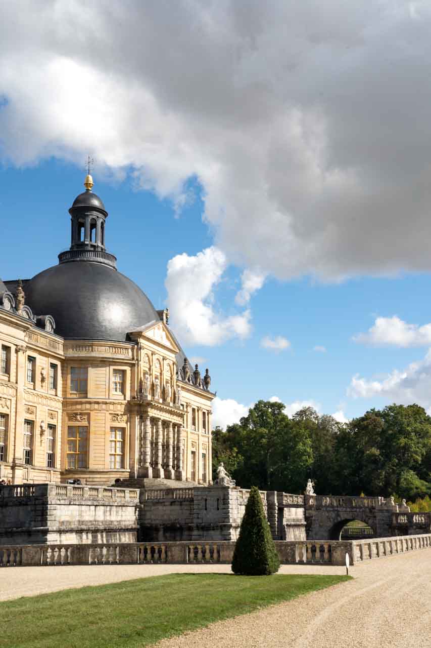 Exterior of Château de Vaux-le-Vicomte