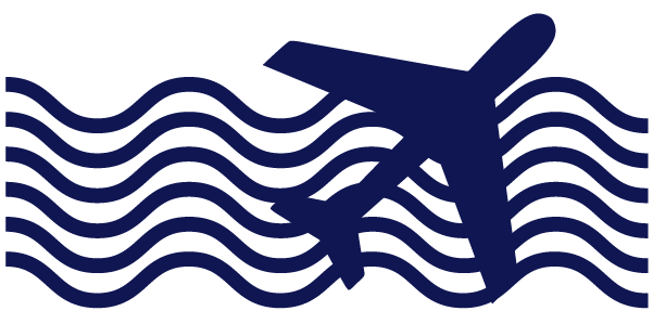 Duende airmail postmark cancellation graphic.